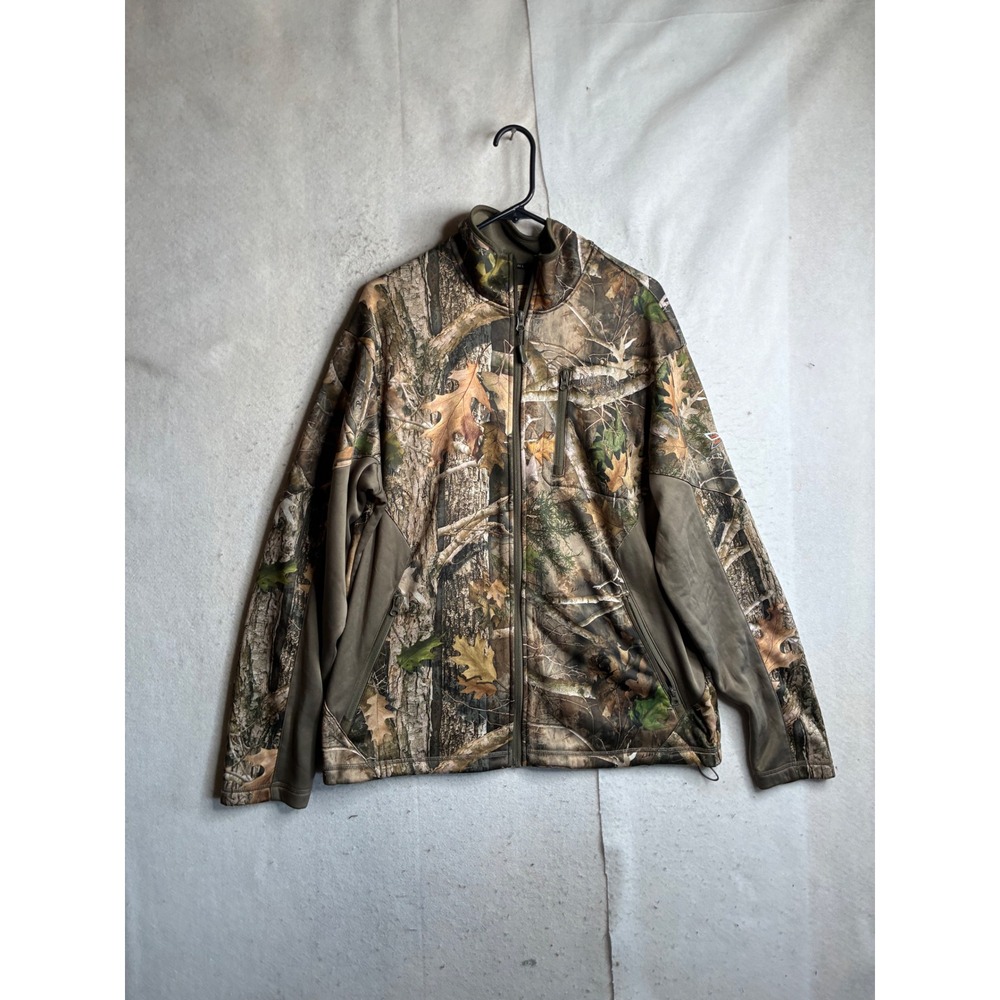 RedHead Sentinel Mens Camo Full Zip Fleece Jacket Scent Control Large 482R3528